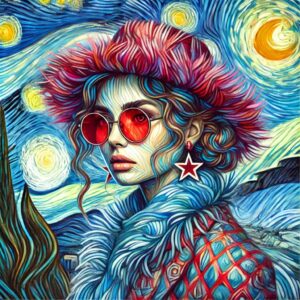 Starry lady